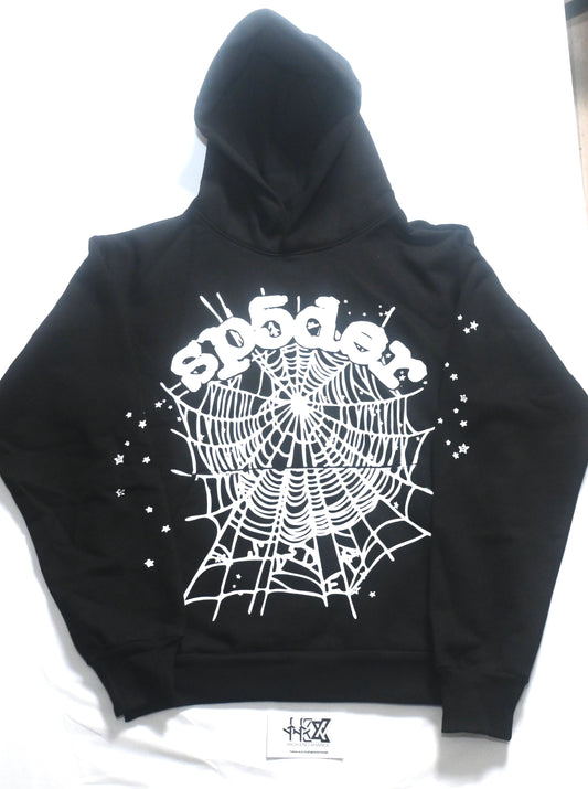 Sp5der OG Web Hoodie 'Black'