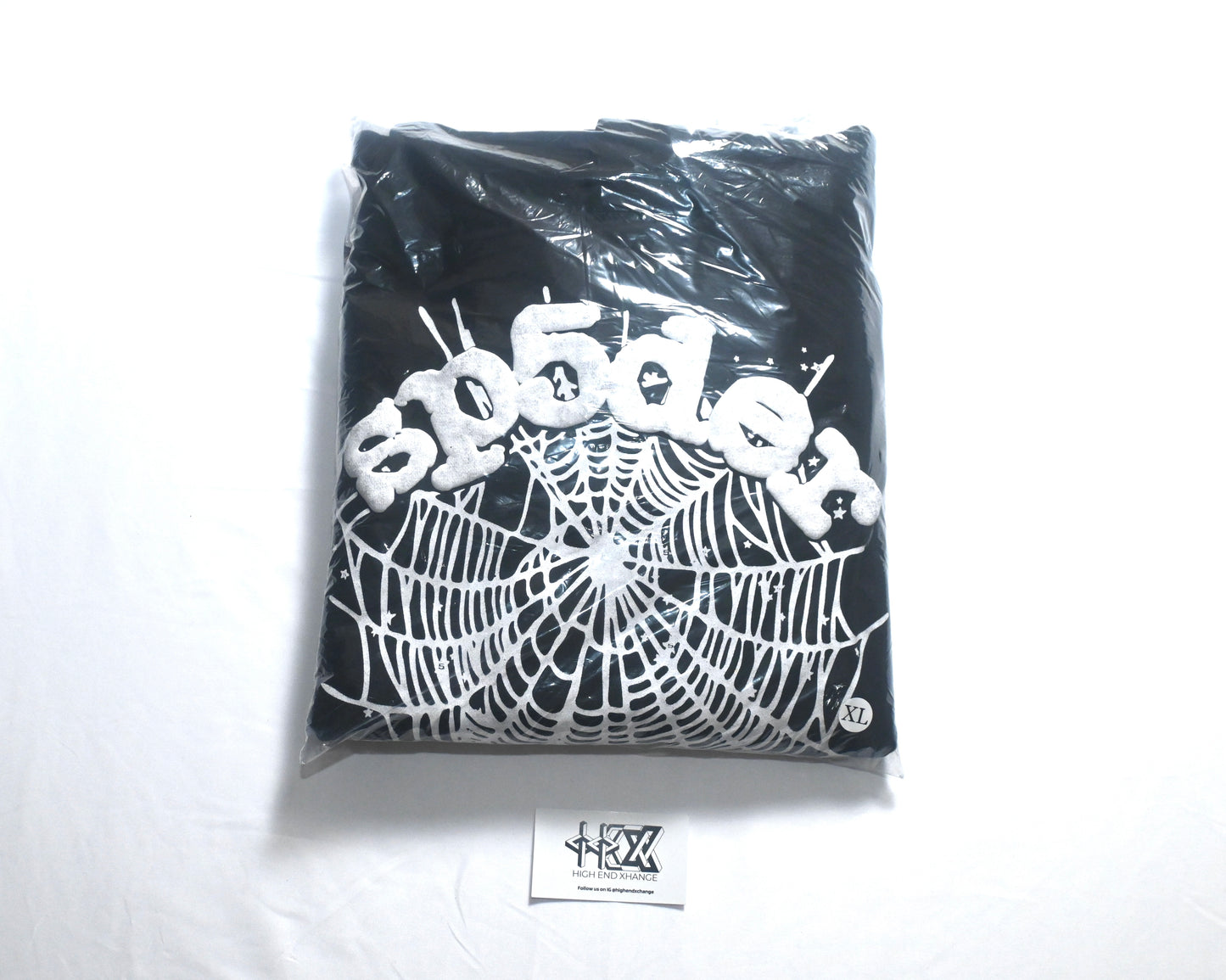 Sp5der OG Web Hoodie 'Black'