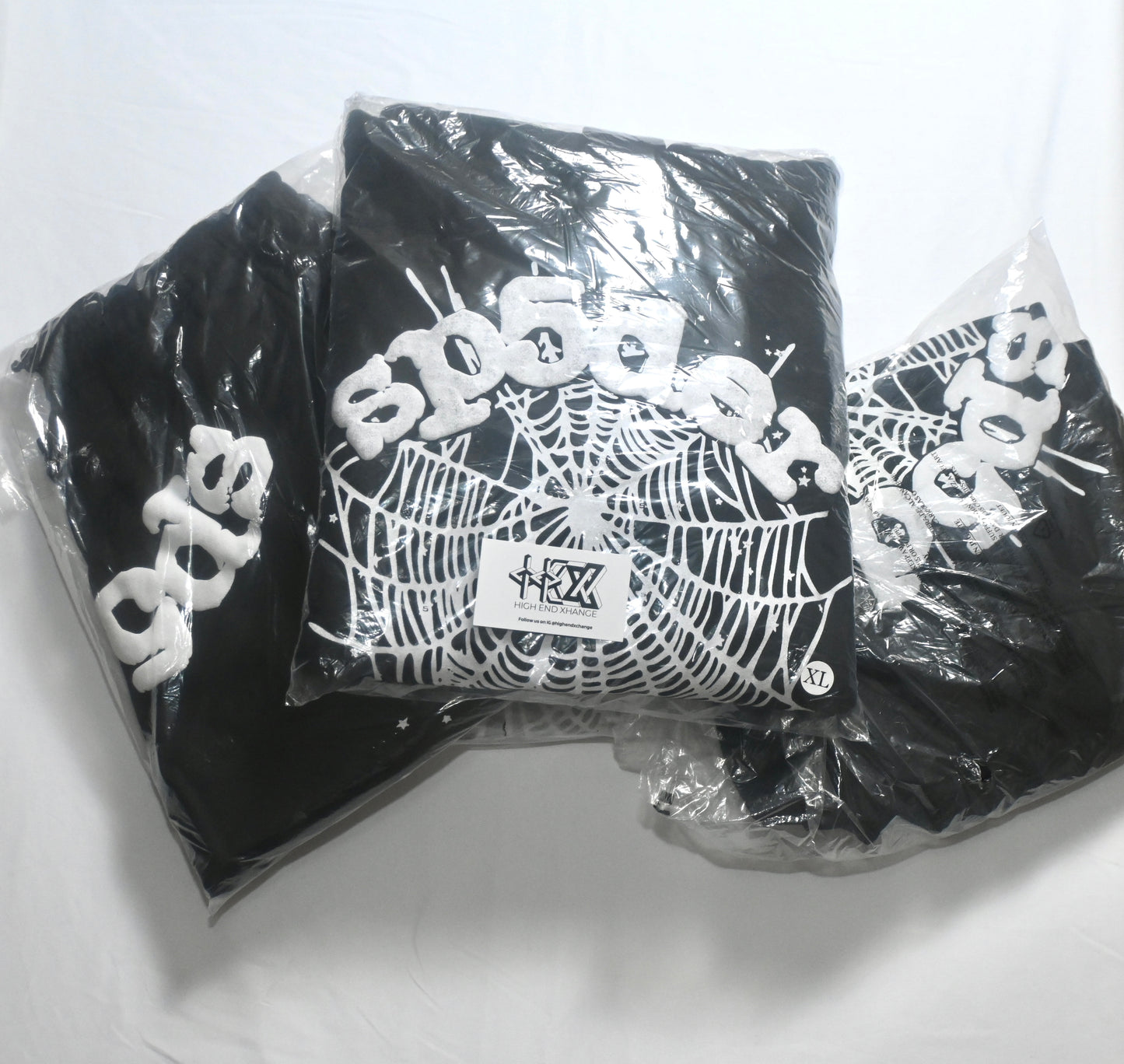 Sp5der OG Web Hoodie 'Black'