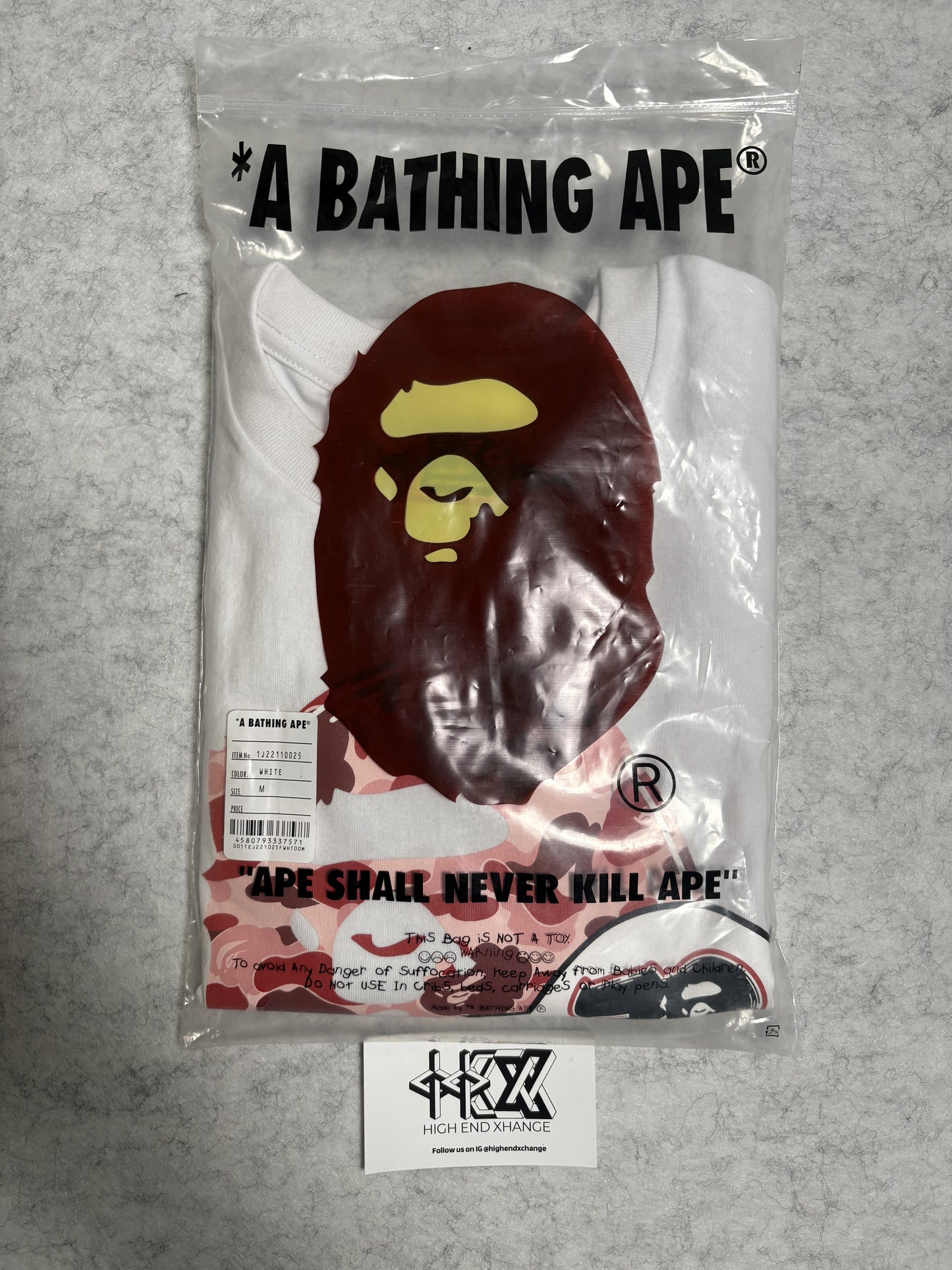 BAPE Store Hiroshima BAPE 30th Anniversary Ape Head