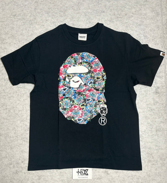 BAPE x Tamagotchi Ape Head Black Tee