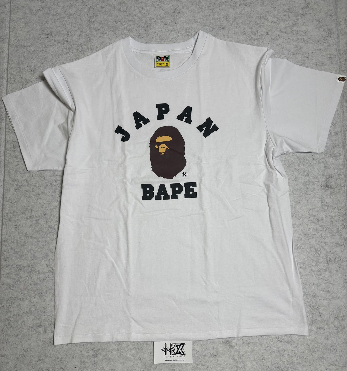 BAPE Japan College City Tee "White"