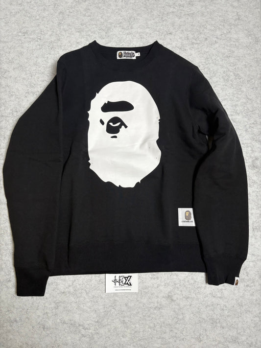 BAPE Ape Face Logo Crewneck